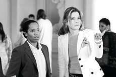 Regina King and Sandra Bullock star in the comedy "Miss Congeniality 2: Armed and Fabulous," opening today at Showplace 11, east. Scripps Howard News Service photo