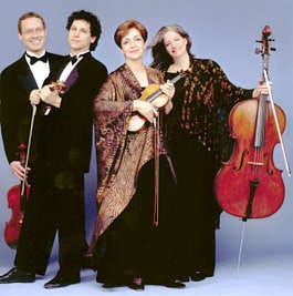 The Mendelssohn Quartet strings up classical music Sunday in Auer Hall. Courtesy photo