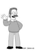 "The Simpsons" family\'s pious neighbor, Ned Flanders. AP photo