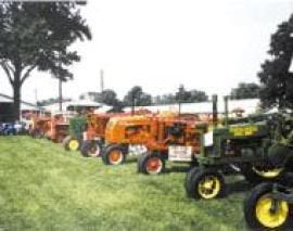 Antique Machinery Show to celebrate their 10th anniversary These are just a few of the many antique tractors that will be on display during the Antique Machinery Association\'s 10th annual show and anniversary celebration on June 22 and 23. Located at the Morgan County Fairgrounds, admission to the show is free and will feature many activities for the entire family.