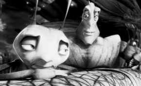 Z, left, given voice by Woody Allen, laments to his best friend Weaver, Sylvester Stallone, about his lot in life in the animated romantic comedy adventure Antz. The film, which opened Friday, is the first of two animated movies about bugs to be released this year. COURTESY PHOTO