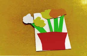 Mulberry Public Library holds a family drop-in craft day May 7 for all ages to make Mother's Day flower cards.