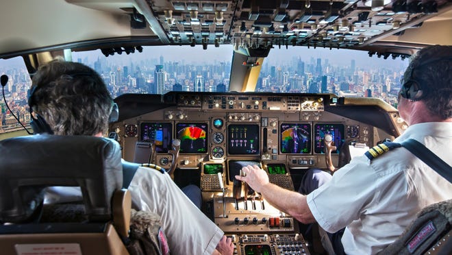 Airline pilots have seen the biggest pay increases in the past decade.