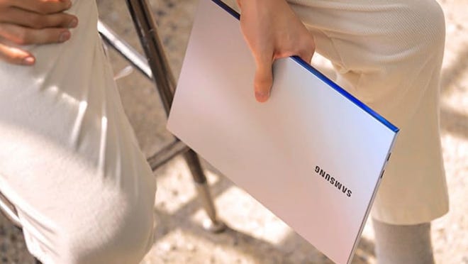 Credit: Reviewed / Samsung Shoppers can find deals on the Galaxy Book Pro 360.