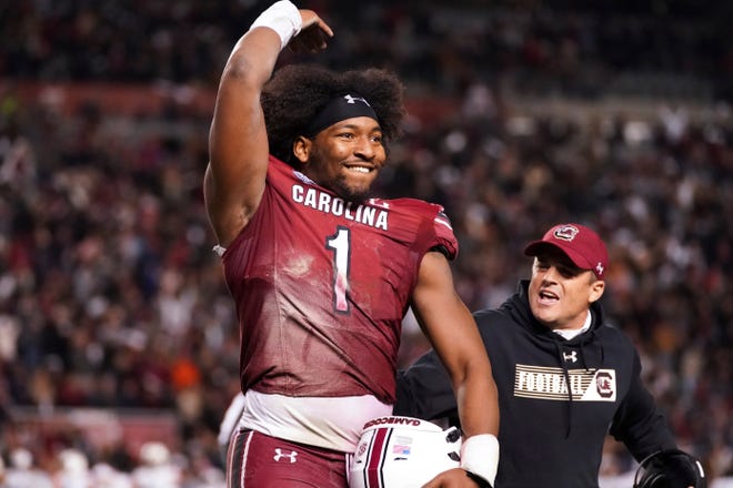 The Packers traded back to the last pick in the fifth round of the 2022 NFL draft to select Kingsley Enagbare of South Carolina, filling the need for a pass rusher.