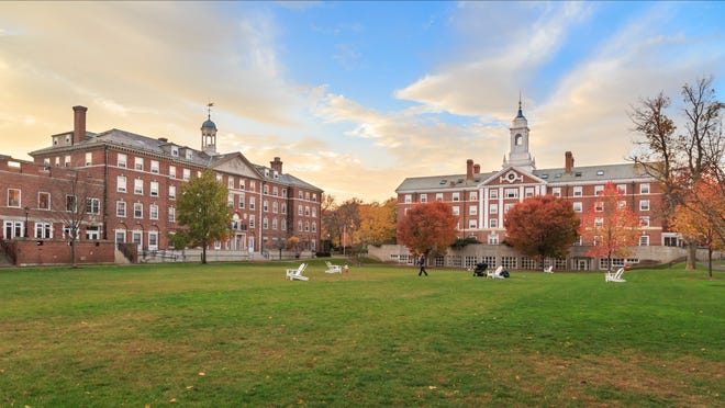 Among the freshman members who attended elite colleges, five hold degrees from Harvard University.