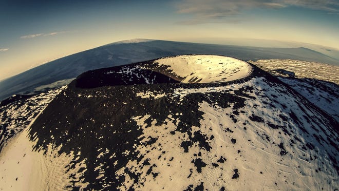 Despite its height of about 35,000 feet from base to peak, Mauna Kea actually only reaches an elevation of 13,796 feet above sea level, according to the U.S. Geological Survey.