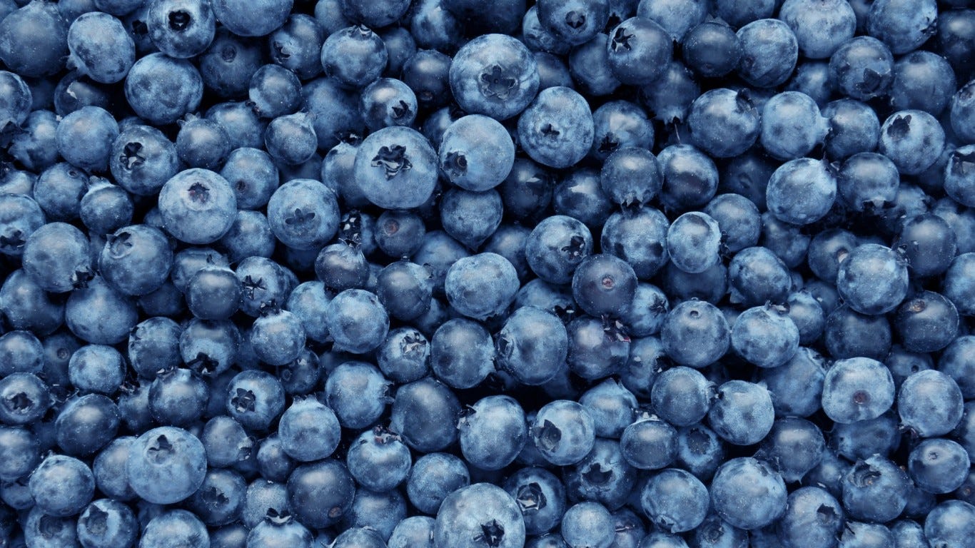 can dogs eat whole blueberries