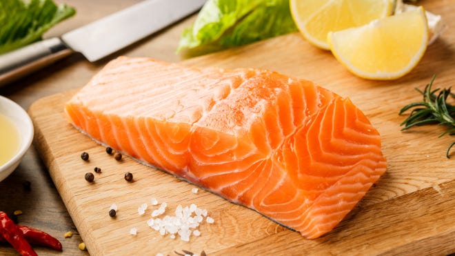 Salmon will be served in a variety of ways on Easter.