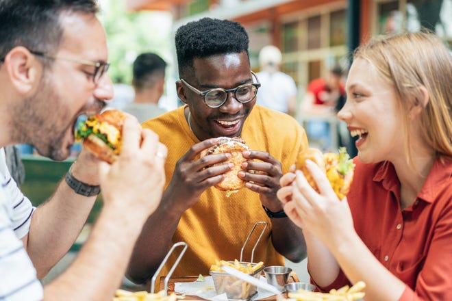 According to Mayo Clinic, it can take anywhere between two to five days to complete the digestion process, depending on the person.