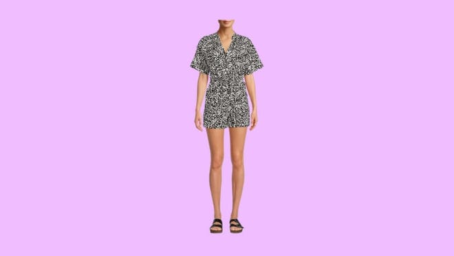 Spice up your closet with this funky romper from The Get.