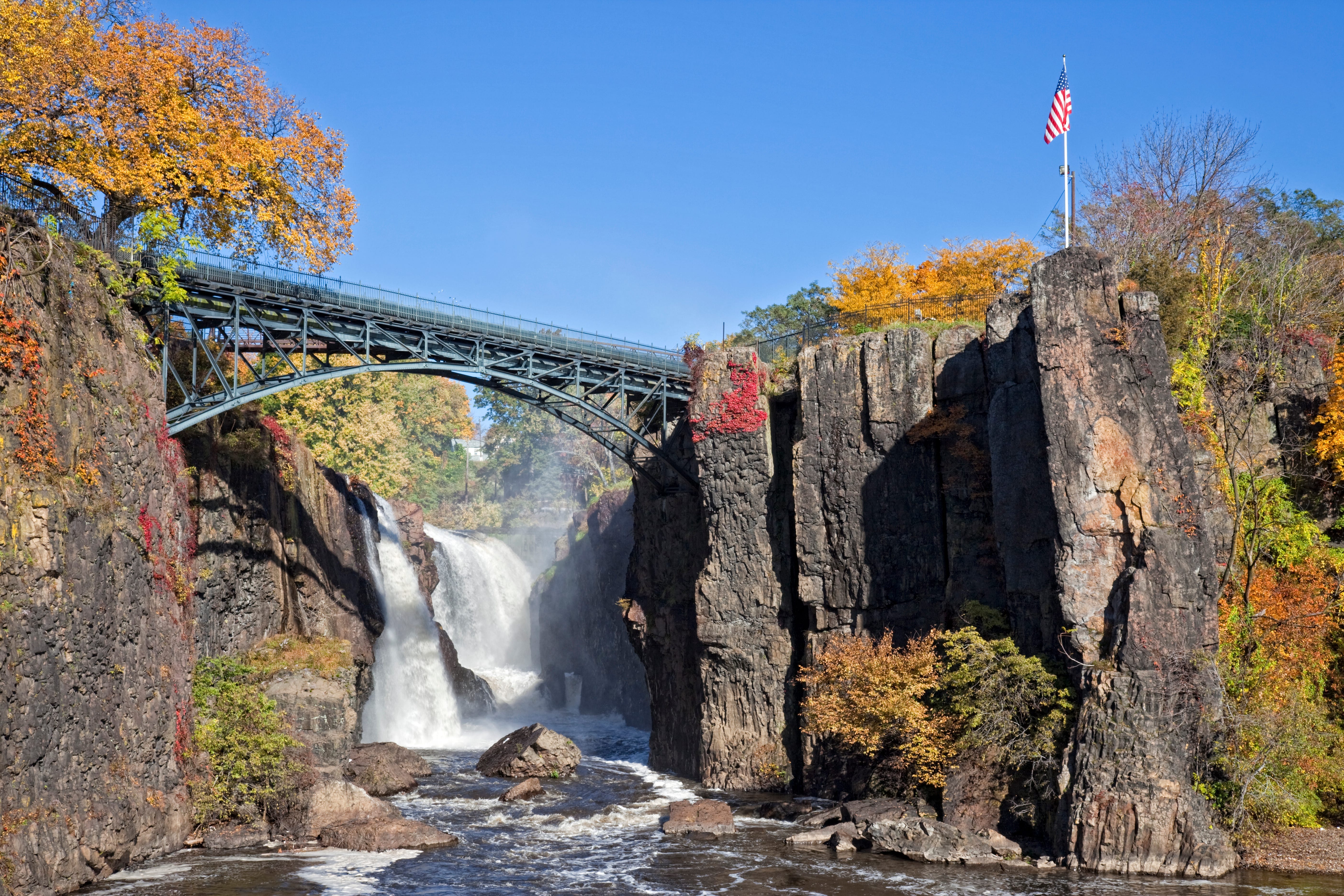 Paterson Great Falls in Paterson, New Jersey.