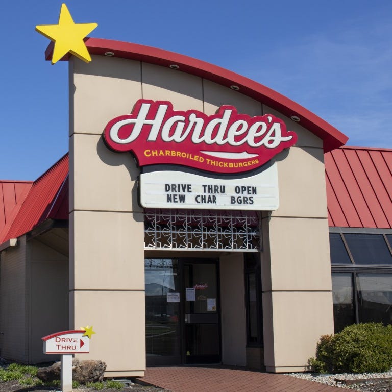 Wyoming     • Favorite fast-food restaurant:  Hardee's     • 2nd favorite fast-food restaurant   McDonald's     • 3rd favorite fast-food restaurant   Wendy's    ALSO READ: 50 Most Successful Restaurant Chains in America