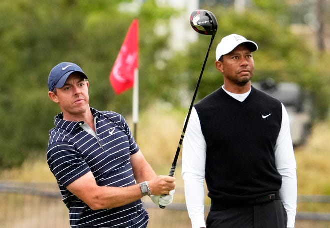Rory McIlroy and Tiger Woods were two big stories on the PGA Tour in 2021-22, for a variety of reasons.