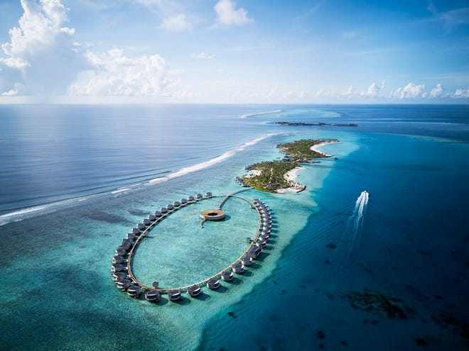 Officially known as the Republic of Maldives or Maldive Islands, the independent nation of islands is located in the north-central Indian Ocean, southwest of Sri Lanka and India.