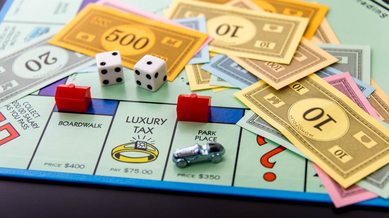 First created in the 1900s, Monopoly was known as The Landlord