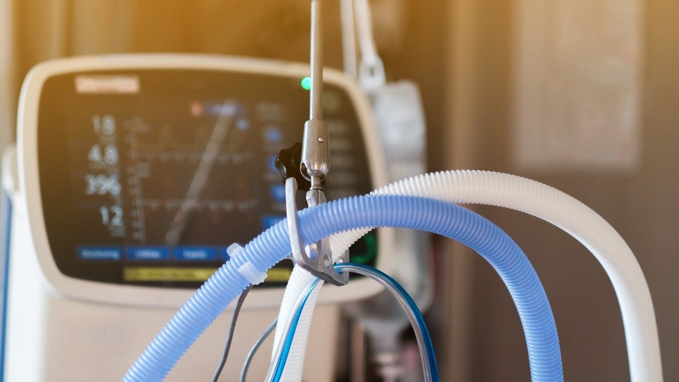 For decades, life expectancy at birth in the United States was edging upwards along with that of much of the rest of the world. Typical healthy U.S. newborns had a good chance of living into their late 70s - women usually longer than men.   However, a combination of social factors caused life expectancy at birth in America to drop by one-and-a-half years from 2019 to 2020, to 77 years and four months, according to the latest data from the U.S. Centers for Disease Control and   Prevention. This was the   largest year-over-year decline in lifespan since 194  3, when young American soldiers were dying on the battlefields of World War II.    Life expectancy at birth is a scientific estimate of the average number of years a baby born in any given year is expected to live. It's a key mortality statistic that captures both long-term health trends like the rate of obesity, and temporary factors like pandemics. Here's    how the fall in U.S. life expectancy compares to that of other wealthy nations   .    This recent decline in lifespan from birth is largely but not completely attributable to COVID-19, which has killed more than a million Americans. A rise in drug   overdoses tied to the spread of synthetic opioids, particularly among whites, was another factor. These so-called   deaths of despair  , which also include suicides and death by alcohol-related liver disease have been increasing over the past two decades.    Lack of access to quality health care has been a persistent drag on longevity in Black and Hispanic communities, and this problem was exacerbated during the pandemic as minority workers tended to have low-pay services jobs that increased their exposure to the virus.      To identify the states where people die the youngest, 24/7 Tempo reviewed the Center for Disease Control's   National Vital Statistics Reports   for each state's life   expectancy at birth in 2020, published on Aug. 23, 2022. Change in life expectancy in years from 2019 also comes from the CDC. The percentage of the population without health insurance and the total population come from the U.S. Census Bureau's American Community Survey 2020 5-year statistics.    The results show that West Virginia and Mississippi have life expectancies at birth below 73 years, while six states have longevity of at least 79 years, including Massachusetts, California, and Minnesota. Access to quality health insurance is a key factor; states with lower shares of people without health insurance tend to have lower life expectancies at birth. (This is    how much your state   spends on your health   .)    Life expectancy at birth fell by two year or more in 13 states, led by a loss of three years in New York. All 50 states experienced a yearly decline in life expectancy at birth in 2020, but four states lost less than a year: Washington, Oregon, New Hampshire, and Hawaii.