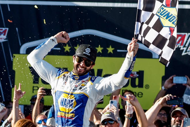 For Chase Elliott, Talladega earned his fifth win of 2022, his 18th career win and advanced to Round 8 of the NASCAR Playoff Finals.