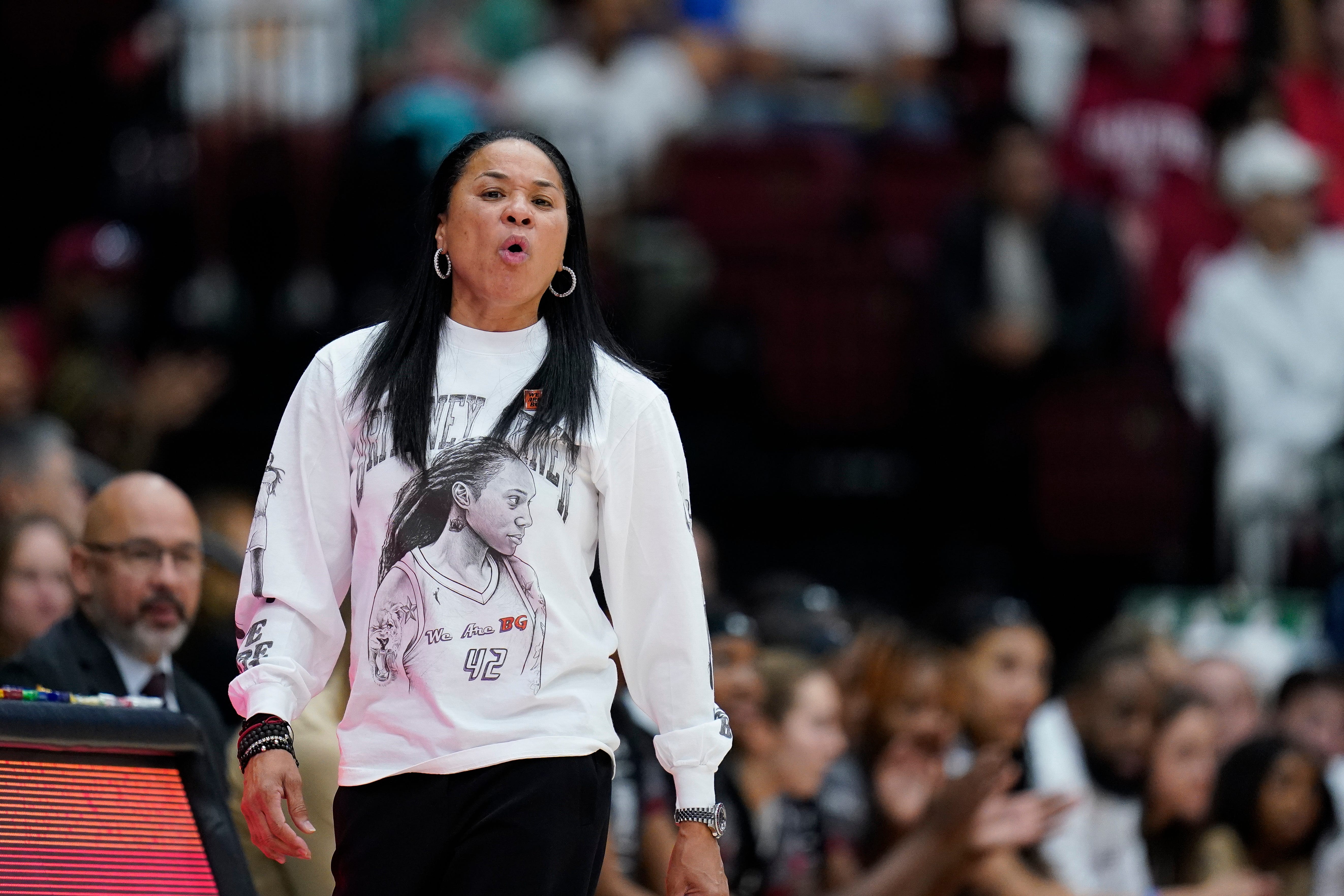 South Carolina head coach Dawn Staley is one of USA TODAY's Women of the Year.