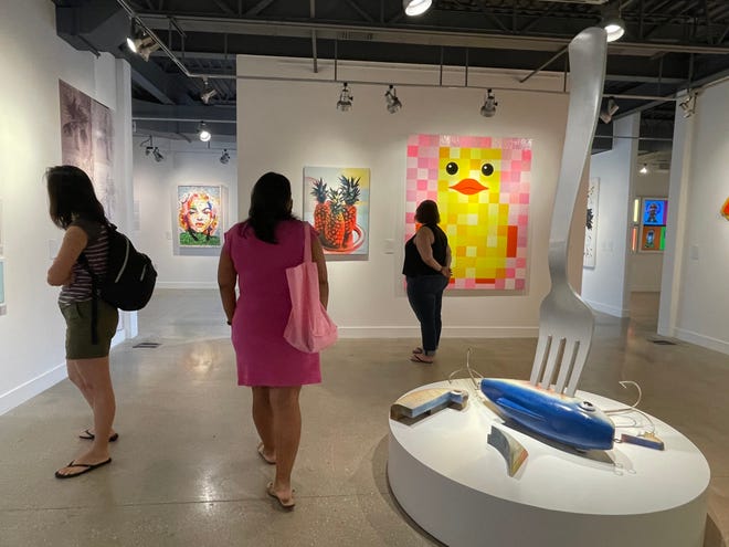 See art at the National Gallery of the Cayman Islands