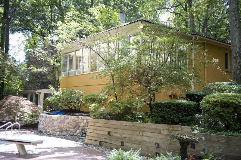 A 10,000-square-foot Tuscan-style villa in Cherry Hill that boxing great Muhammad Ali bought in 1971 and sold in 1974 is scheduled for auction on Sept. 8. Wednesday, August 29, 2012.