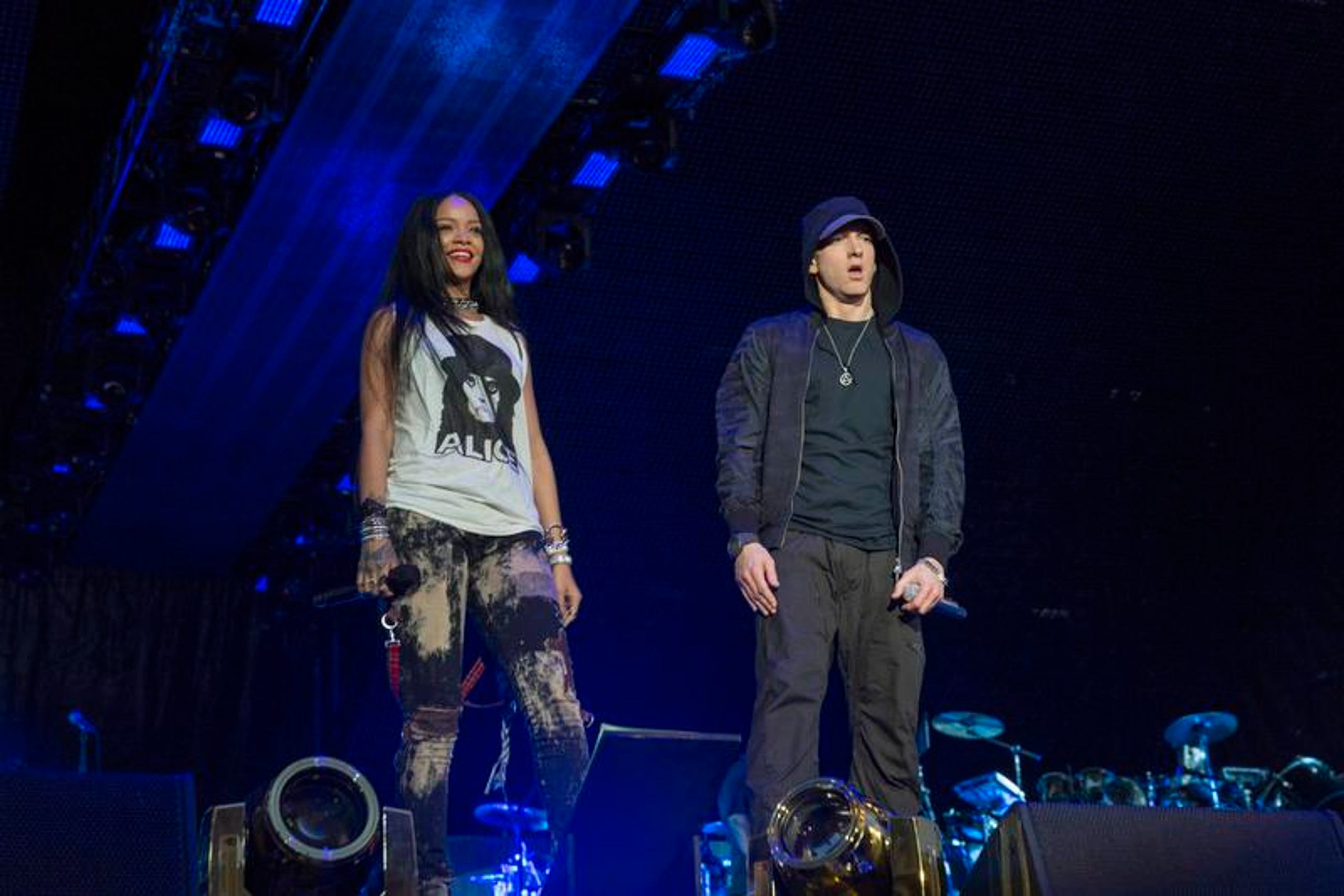 Eminem And Rihanna Bring Monster Tour To Detroit