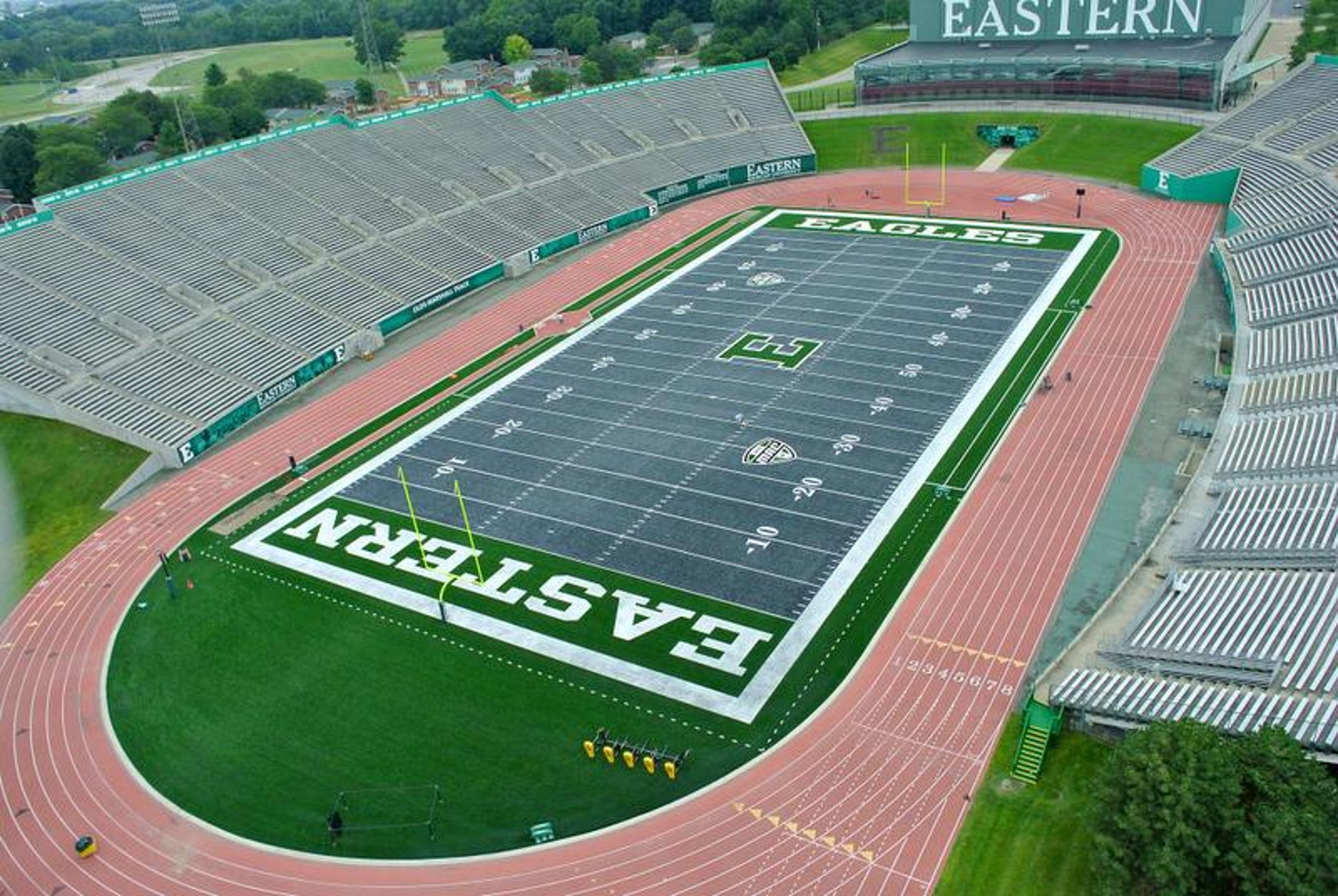 Emu S Gray Football Field