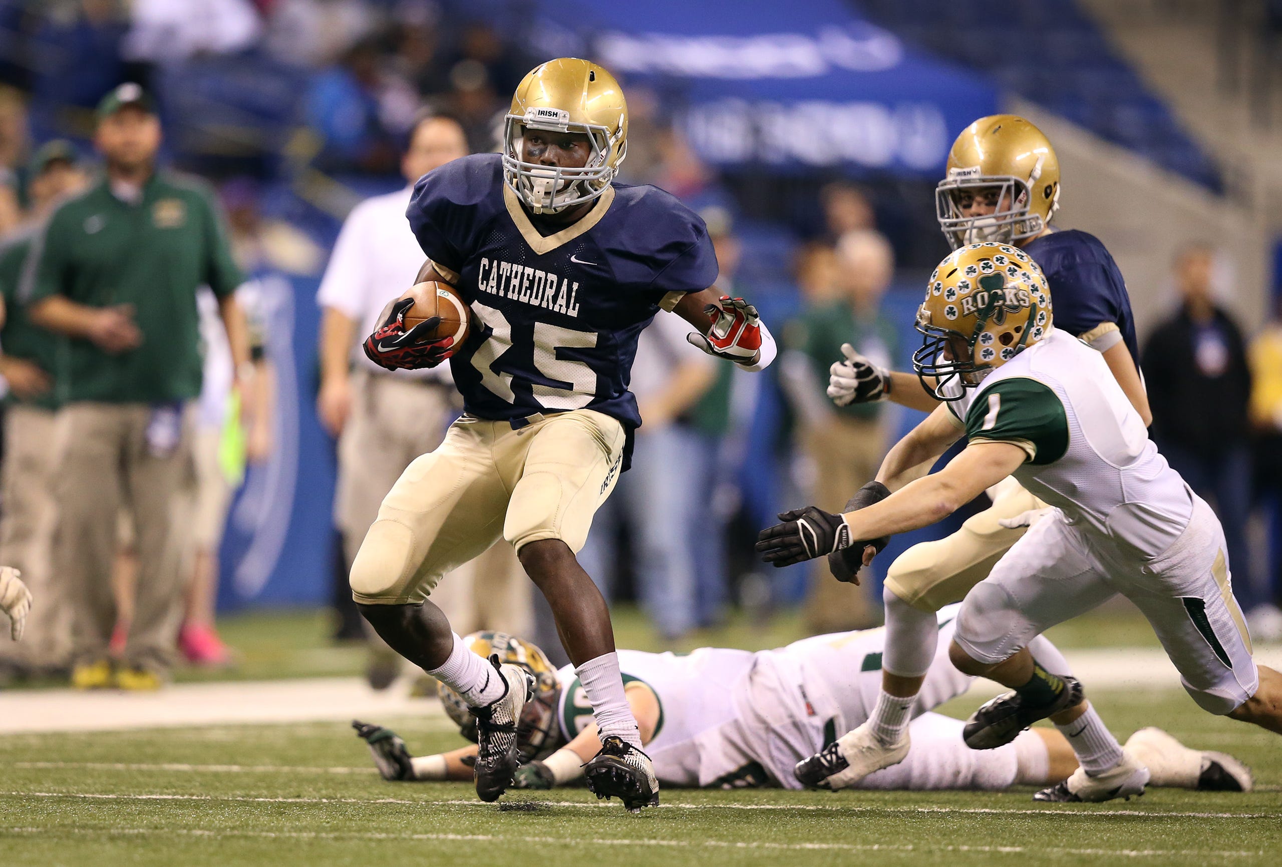 Cathedral 42 Westfield 18 5a Football State Championship