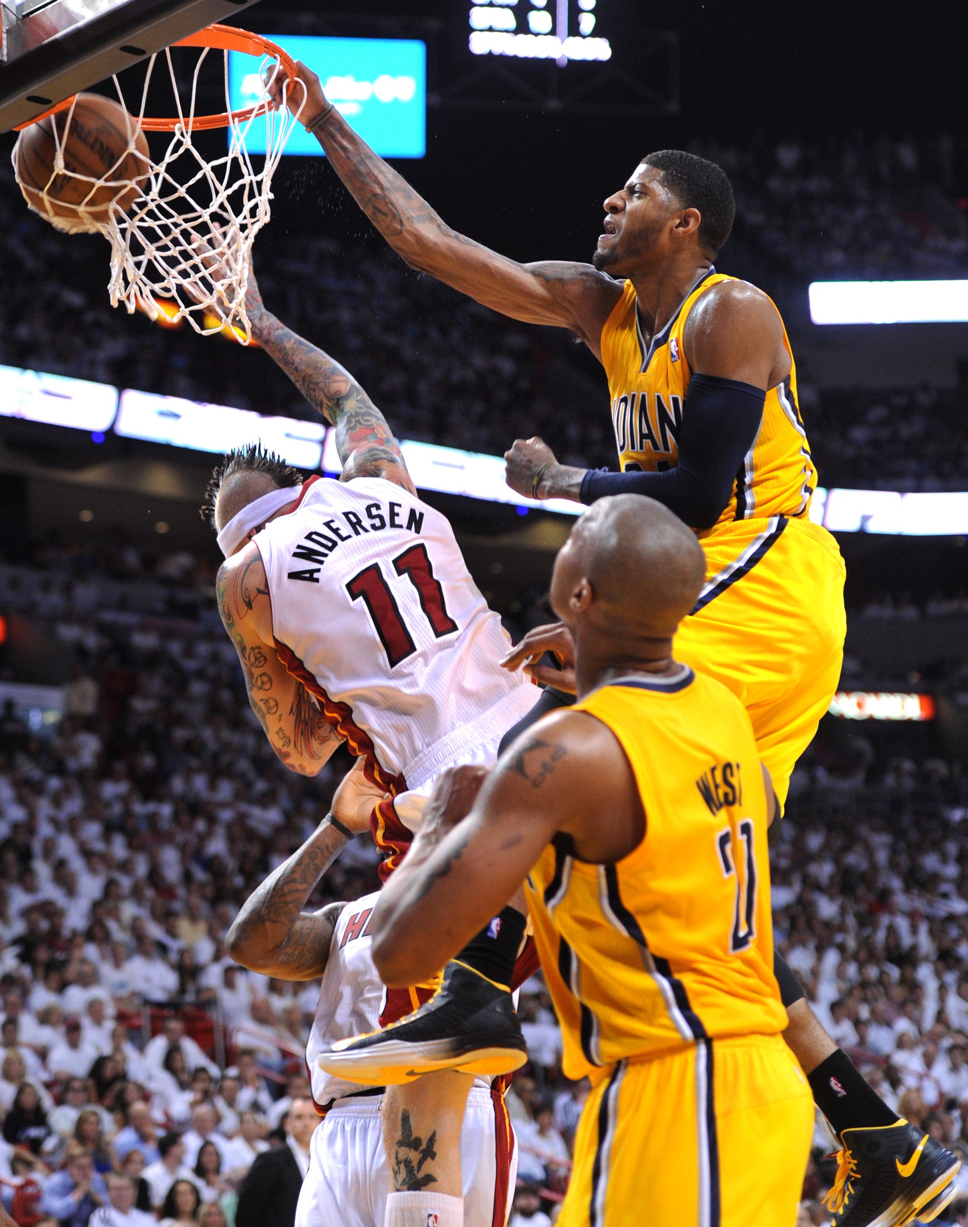 Pacers' Paul George to compete in dunk