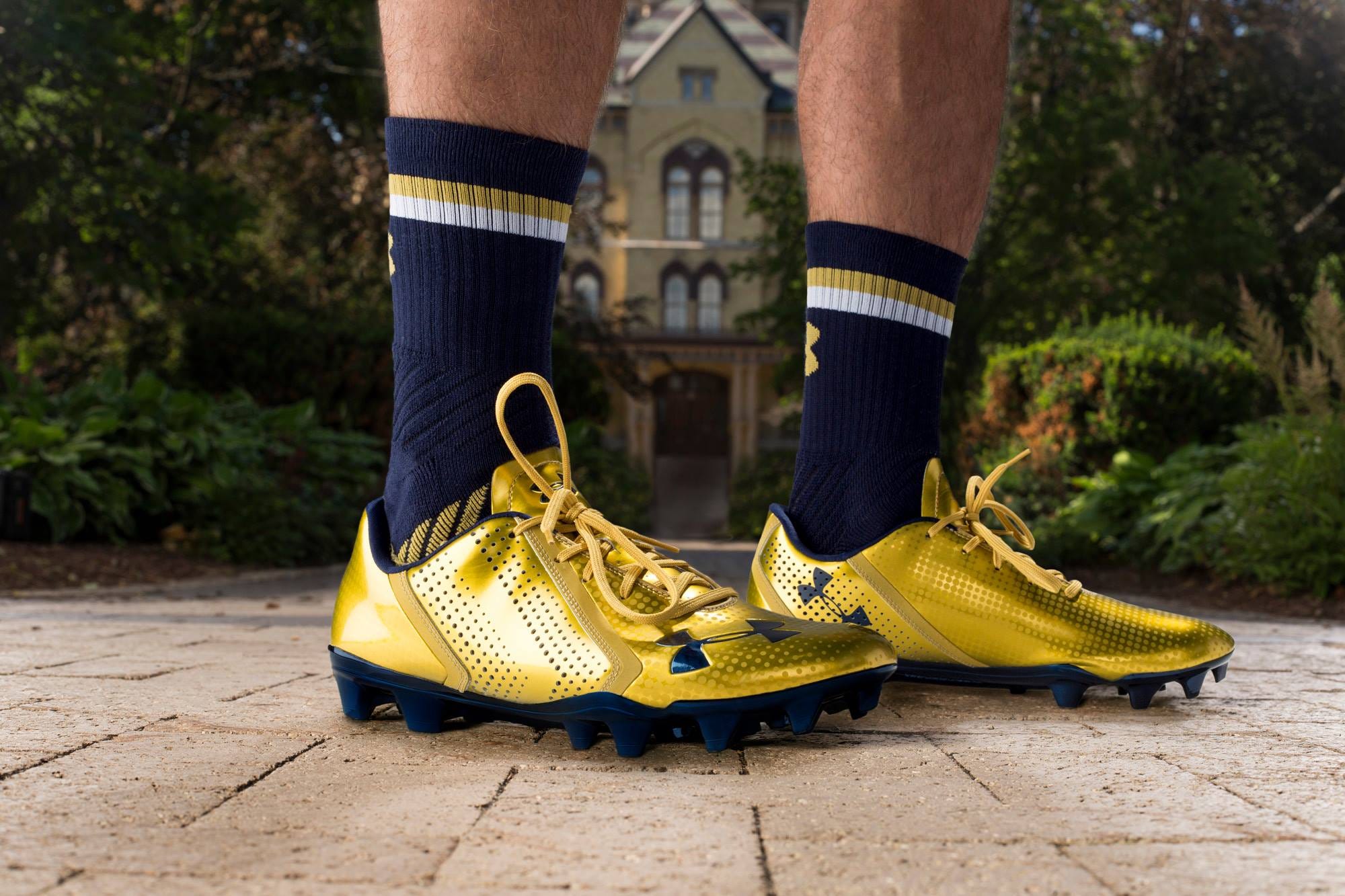 under armour notre dame shoes