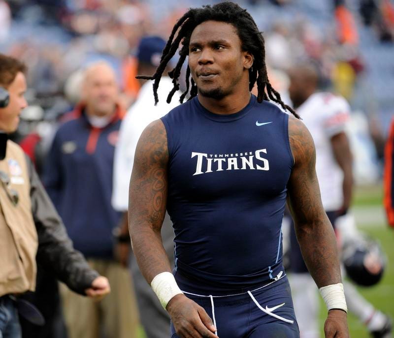 Chris Johnson, a former Titans star, is facing misdemeanor battery charge