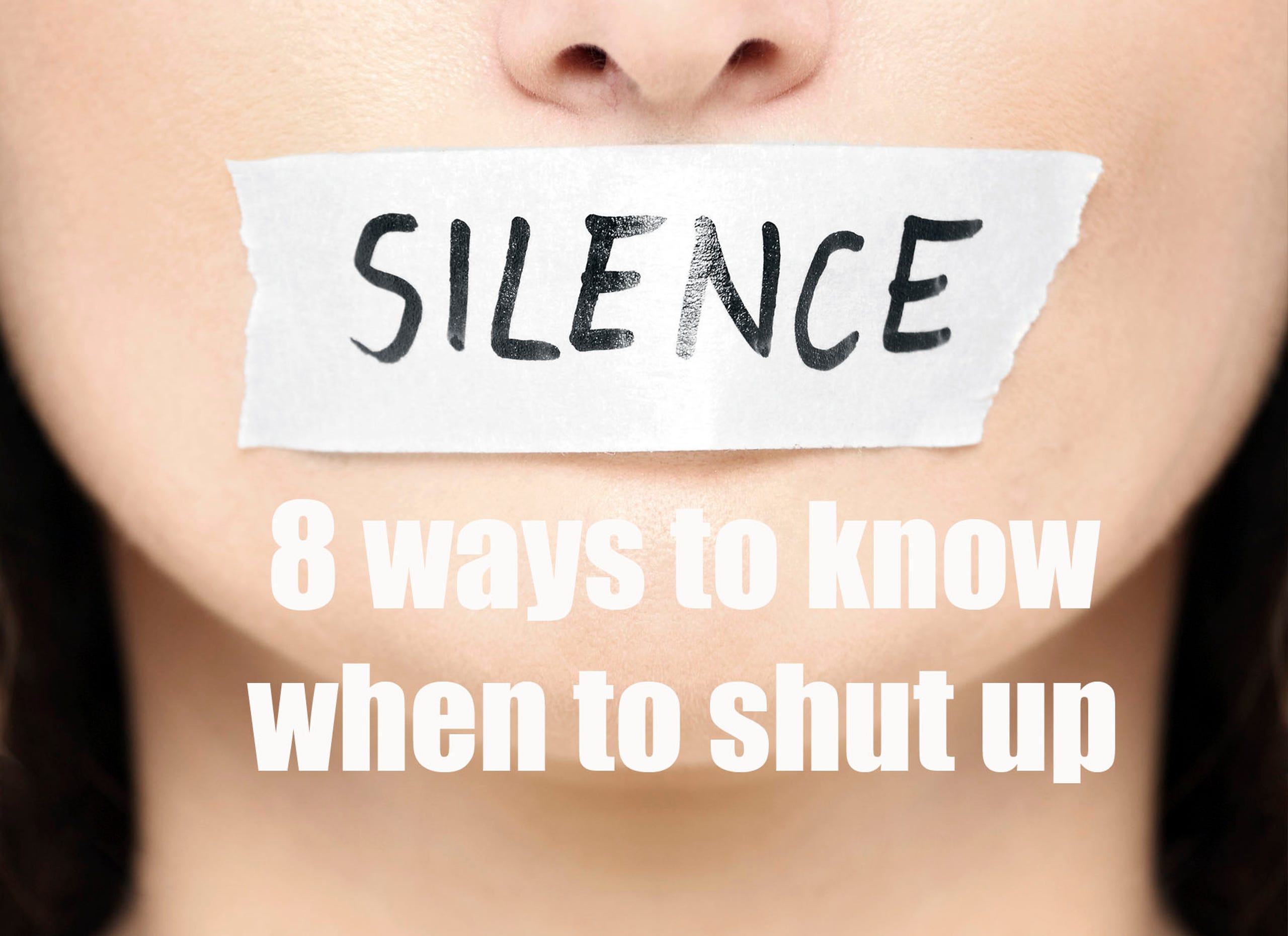 Ask Clay 8 Ways To Know When To Shut Up