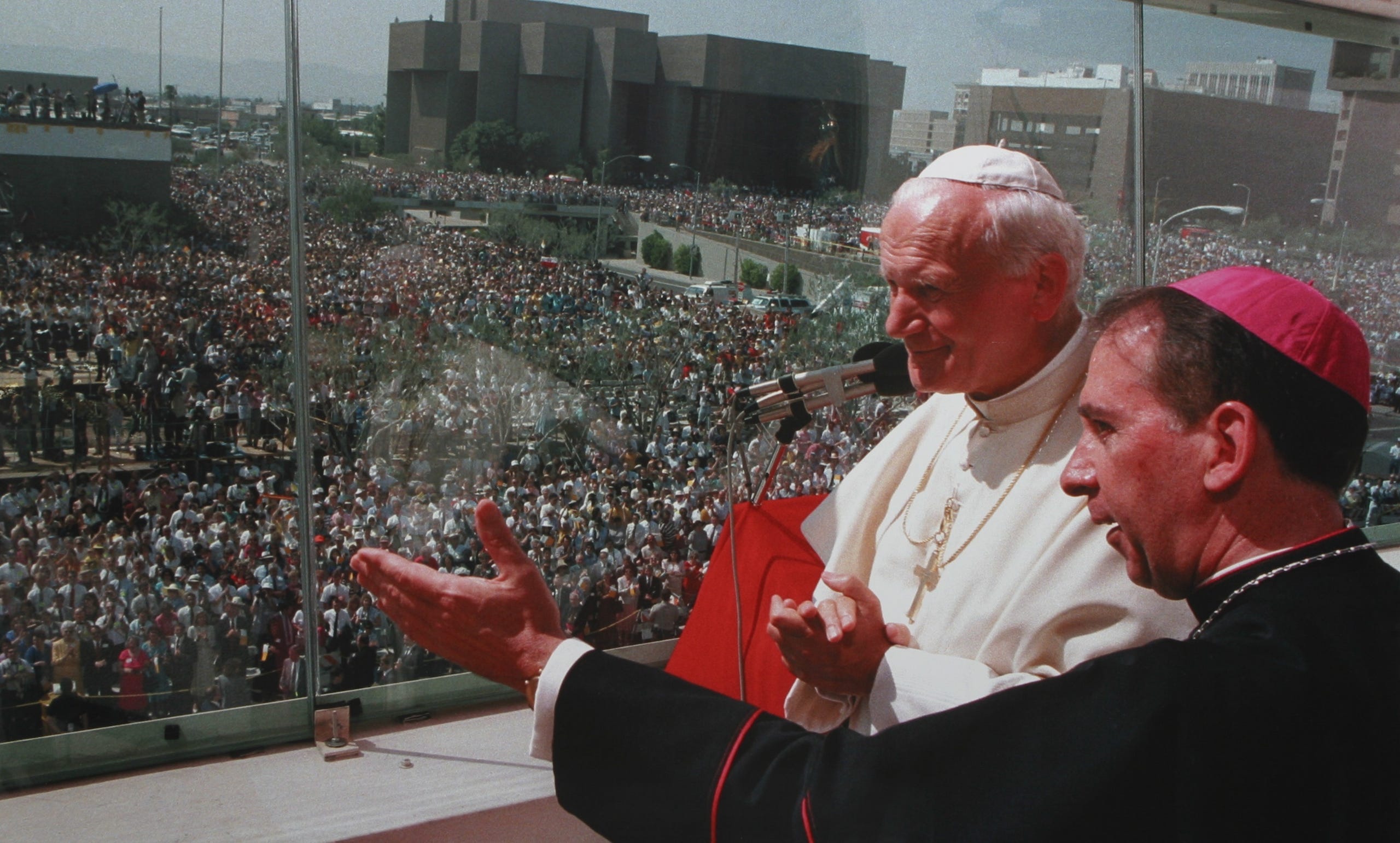 Photos: Pope John Paul II's visit to Phoenix, Tempe in 1987