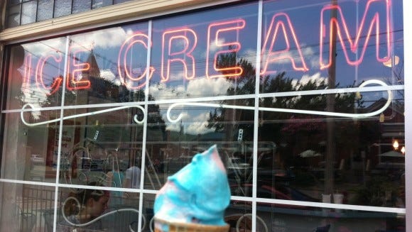 Janelle McCoy is looking for Rochester-area ice cream shops.