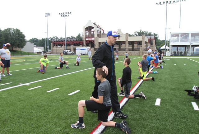 Jim Kelly Football Camp At St John Fisher College