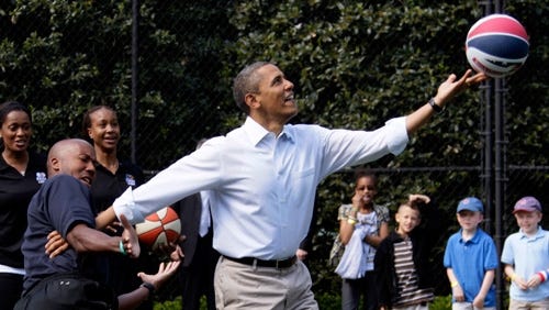 Barack Obama Played Election Day Basketball Game With Scottie Pippen
