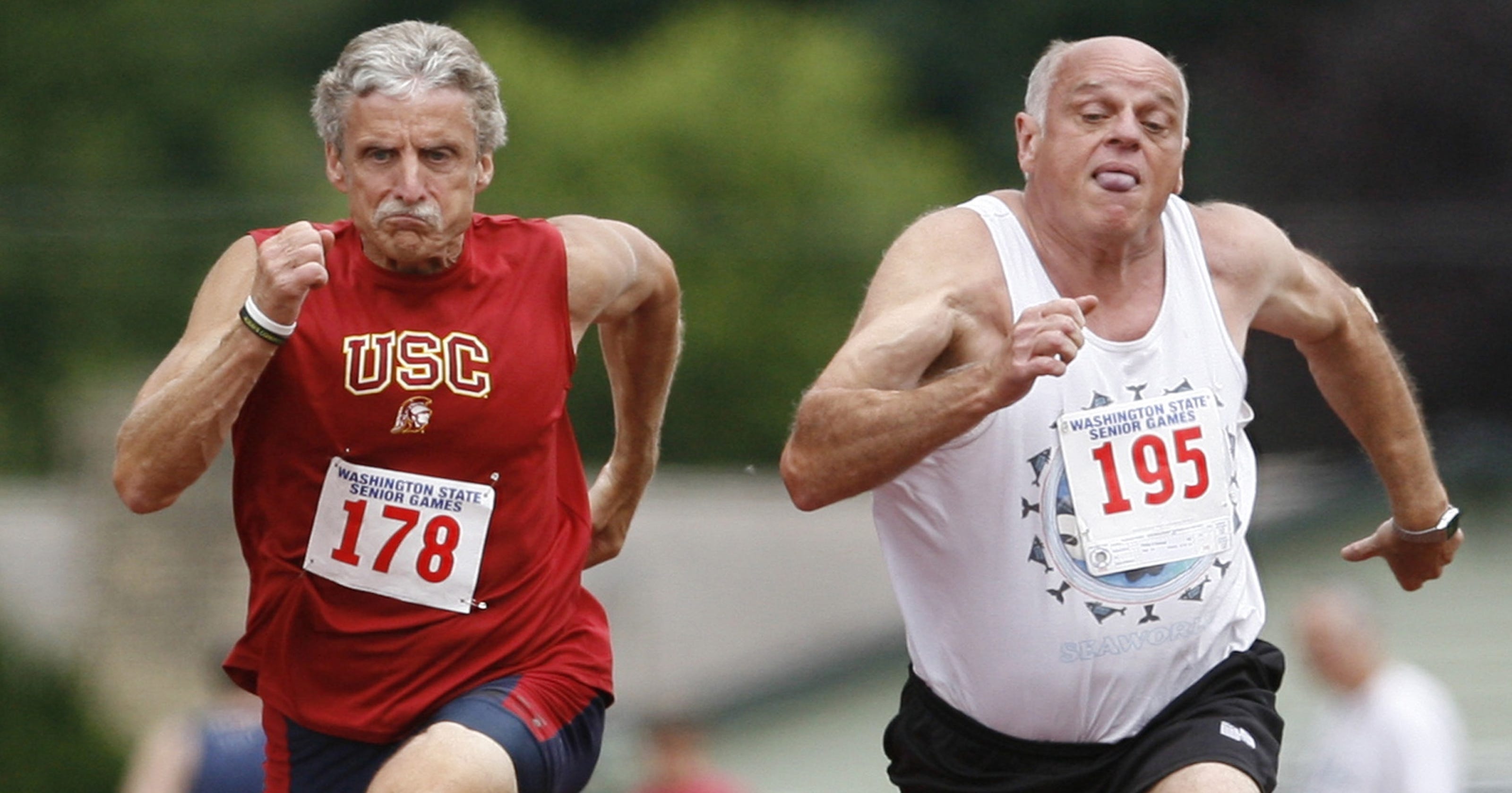Senior Olympics Help Older Athletes Stay Motivated Fit 