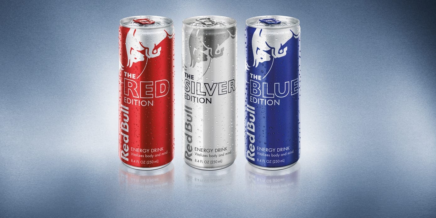 Red Bull Targets Taste With Three New Flavors Red Bull Targets Taste With Three New Flavors