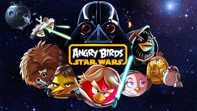 Those wacky Angry Birds are joining forces with the crew from Star Wars.