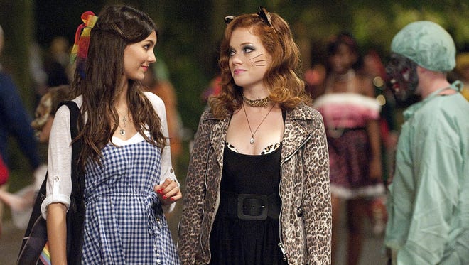 'Fun Size,' starring Victoria Justice, left, and Jane Levy, does not live up to its name.