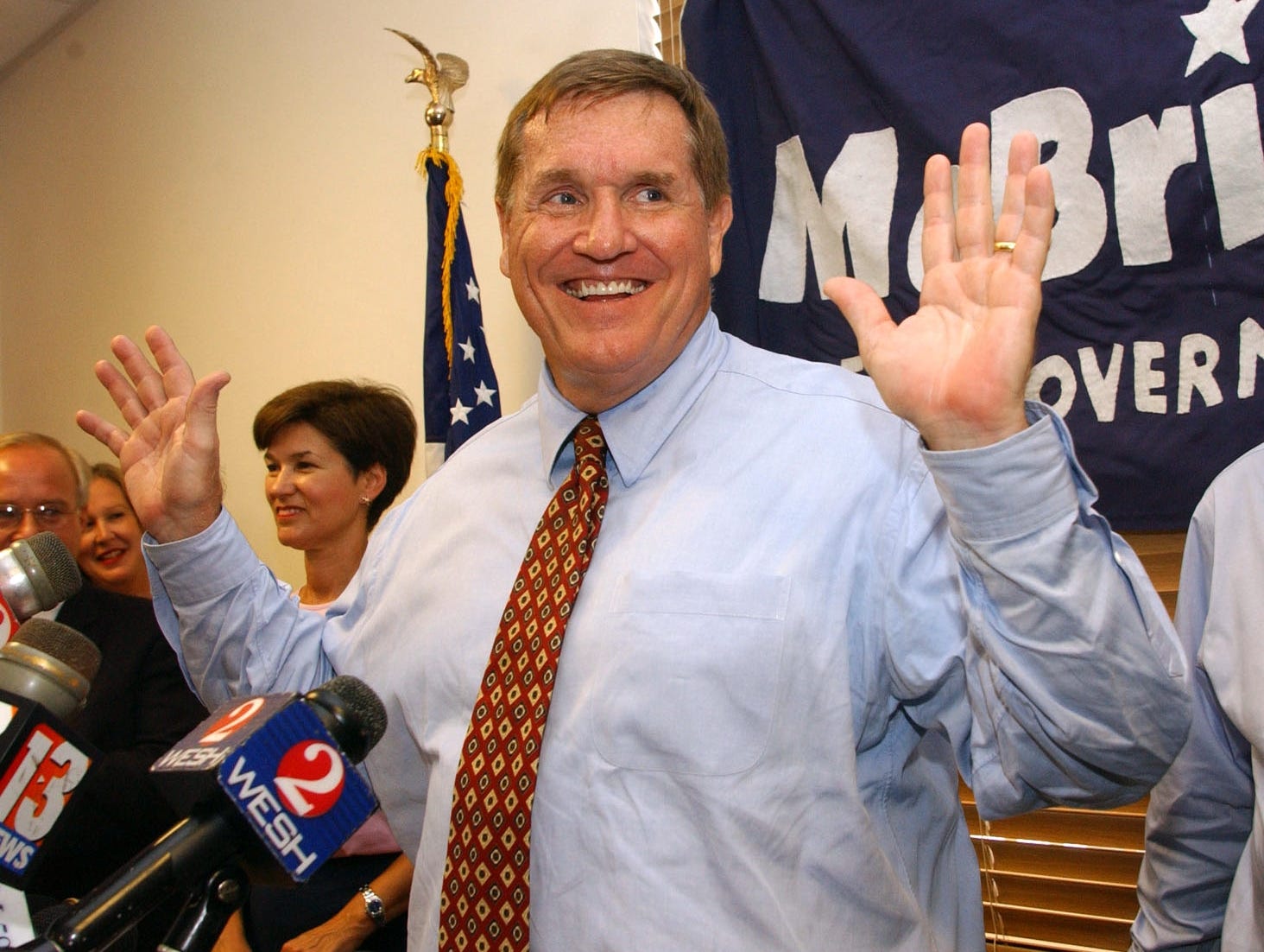 bill mcbride former fla gubernatorial candidate dies bill mcbride