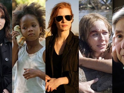 2013 OSCAR BEST ACTRESS NOMINEES visual data 6
