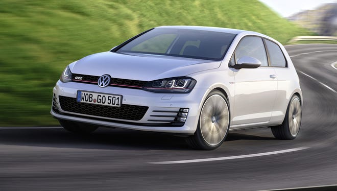 The new Golf GTI, based on the redesigned seventh-generation Golf on sale in Europe, will make its debut next week at the Geneva Motor Show.