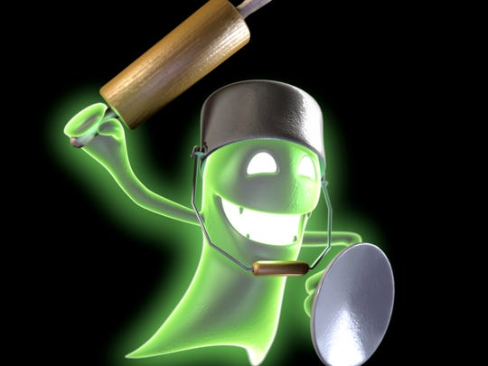 luigis mansion hanging ghost