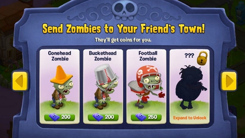 Plants vs. Zombies' invades Facebook Plants vs. Zombies' invades Facebook