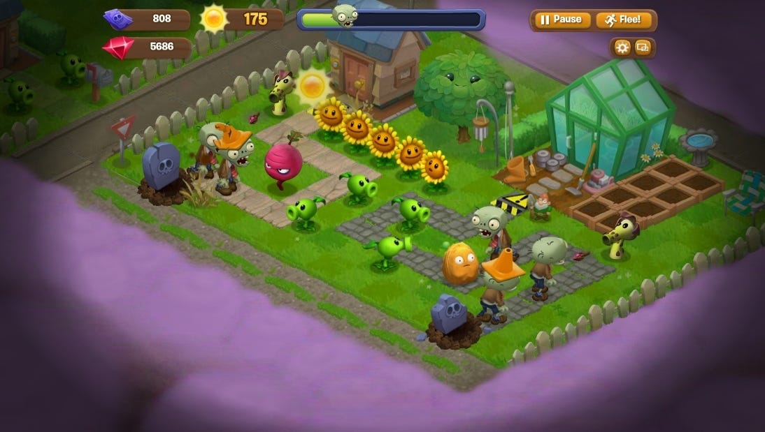 get plants vs zombies adventures