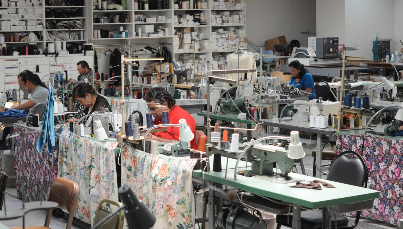 Some apparel manufacturing 'reshoring' to USA