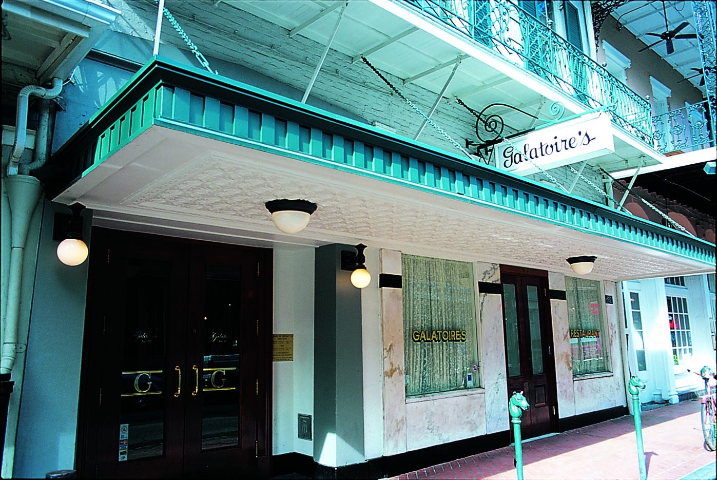 Galatoire's has been a landmark on Bourbon Street since 1905.