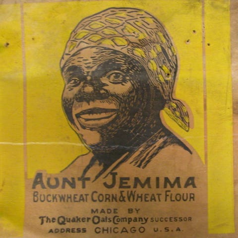 One rendition of Nancy Green's portrait as Aunt Je