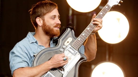   Dan Auerbach of The Black Keys  performs at the 2012 Reading Festival in England.